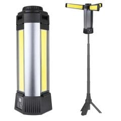 PowerMaster PM-24566 35 Watt USB - Type-C Girişli P50 Ve Cob Ledli 3 Kanatlı Kollu Çalışma Lambas ı