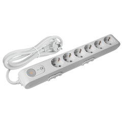 Viko Multi-let  Altılı Şok Korumalı Topraklı Kablolu Ç.K. 1,5 Metre