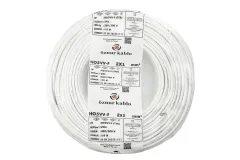 Öznur 2X1 mm TTR Kablo-100m (Beyaz)