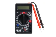 Hiye DT-830D Dijital Multimetre Ölçü Aleti - Siyah Kasa