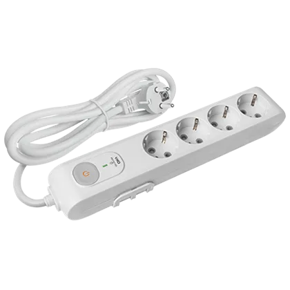 Viko Multi-let Dörtlü 1050J Şok Korumalı Topraklı Kablolu Ç.K. 1,5 Metre