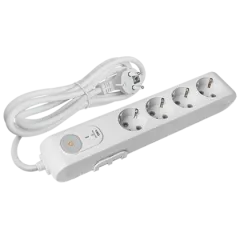 Viko Multi-let Dörtlü 1050J Şok Korumalı Topraklı Kablolu Ç.K. 1,5 Metre